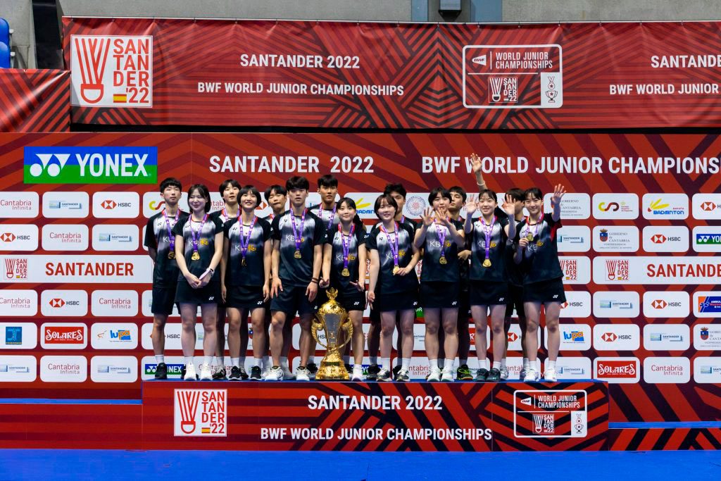 Corea ya es campeón del mundo en el BWF World Junior Championship